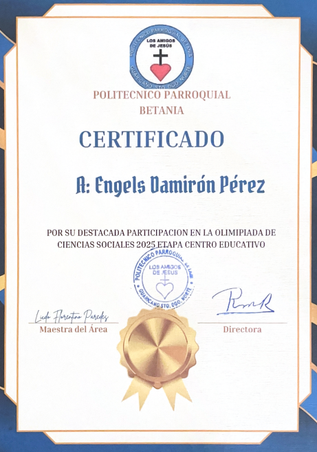 Participación en Olimpiada de Ciencias Sociales